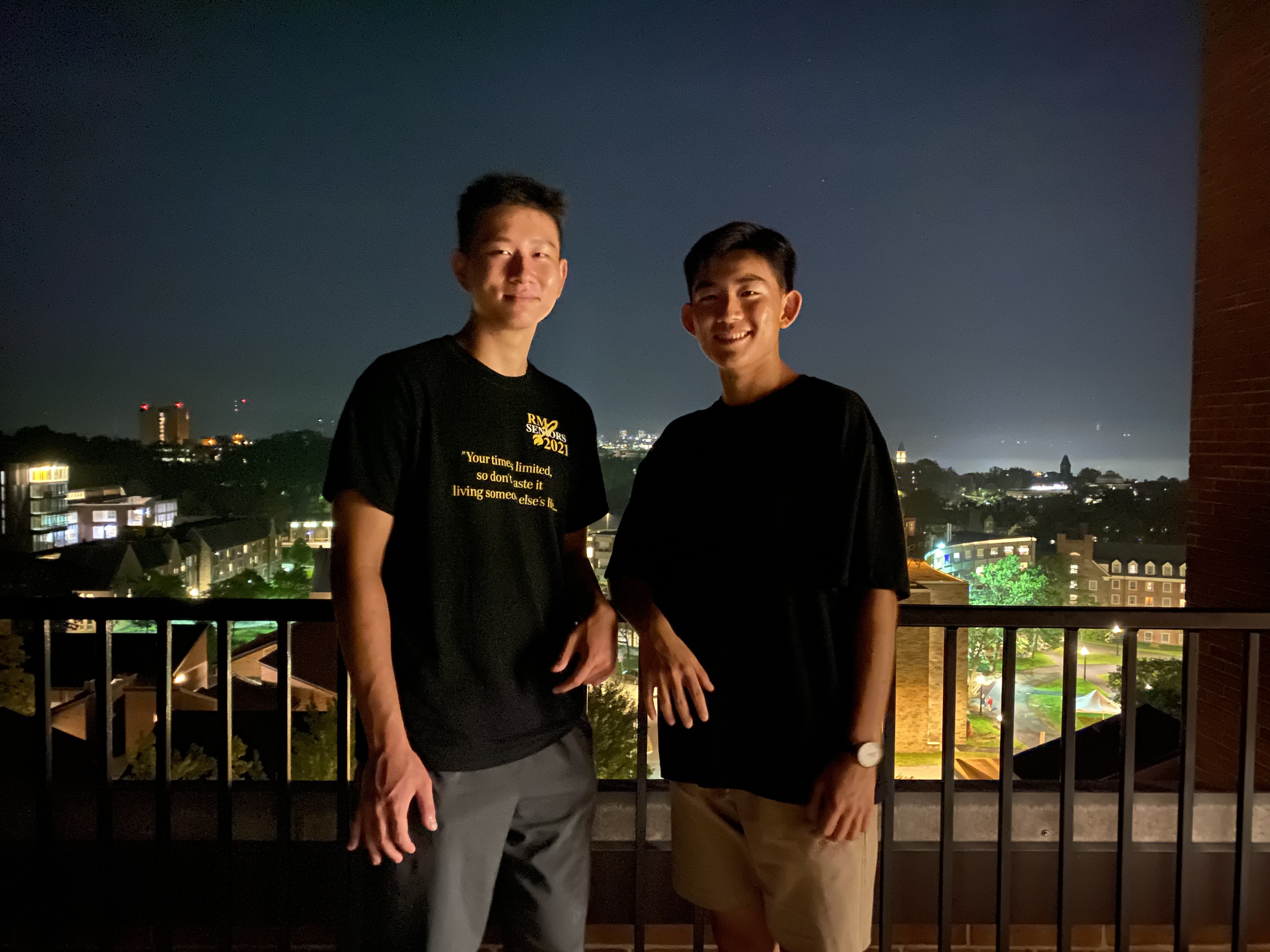 Eric and James