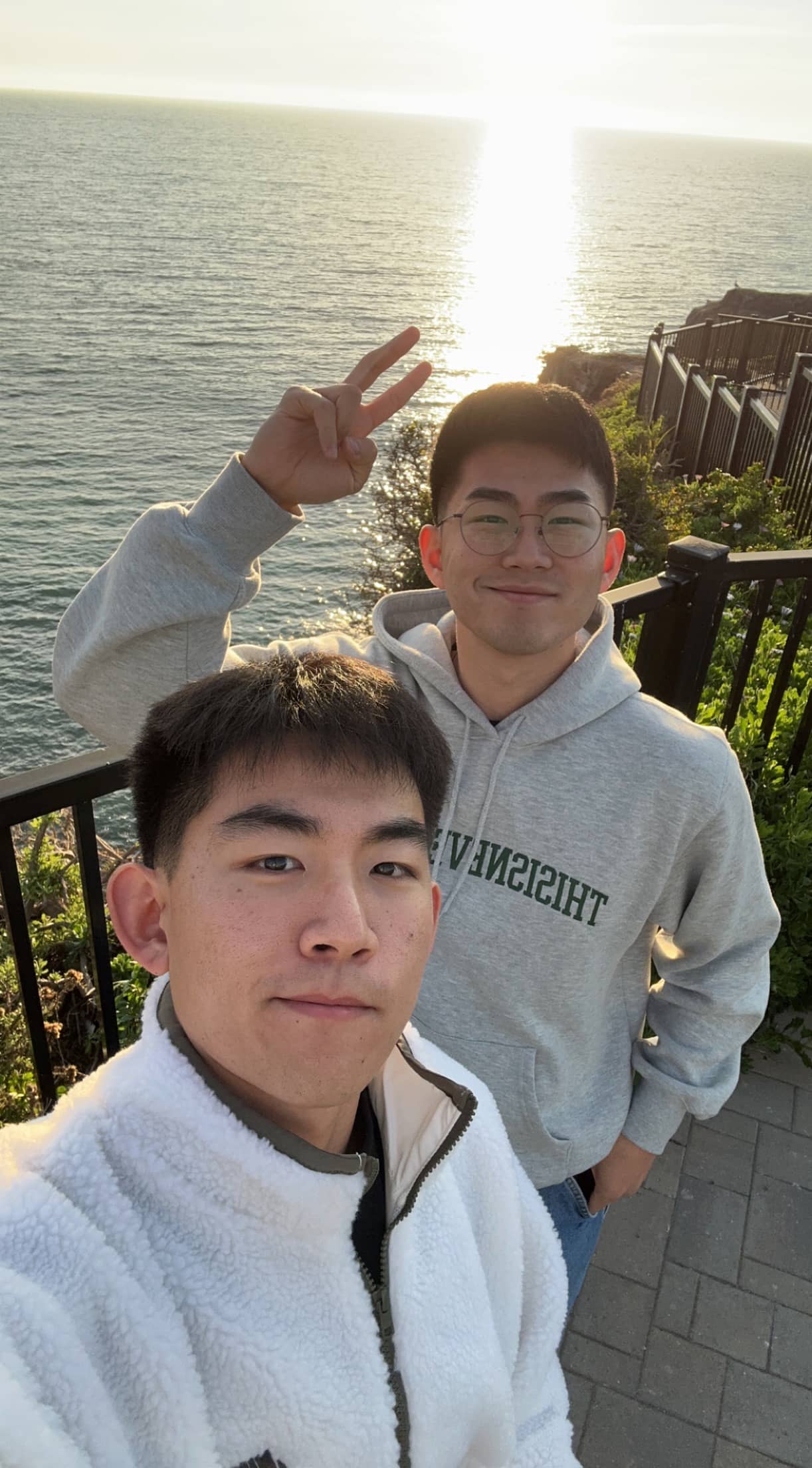 My brother and Me.