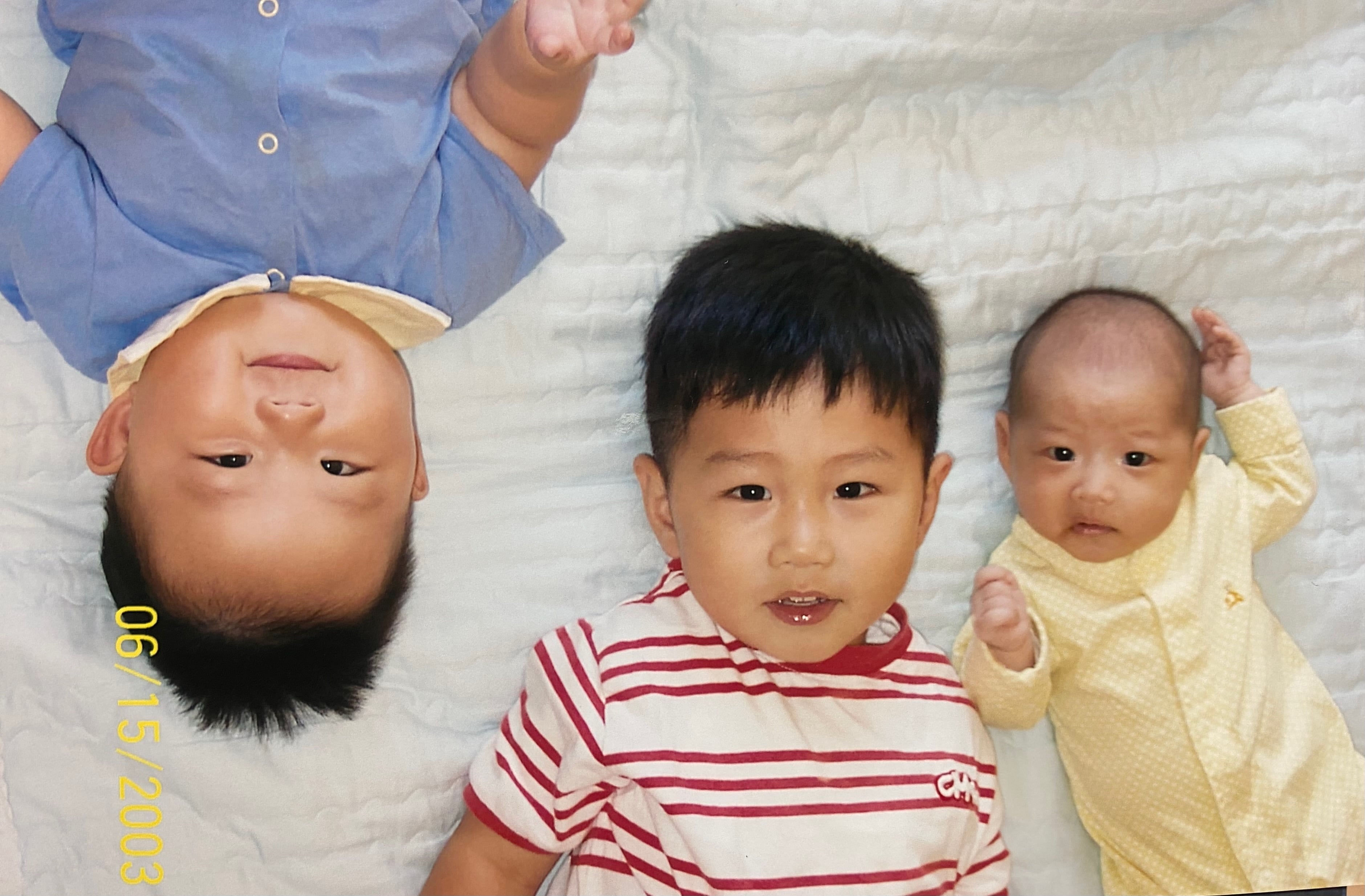 A picture of me, bro, and sis