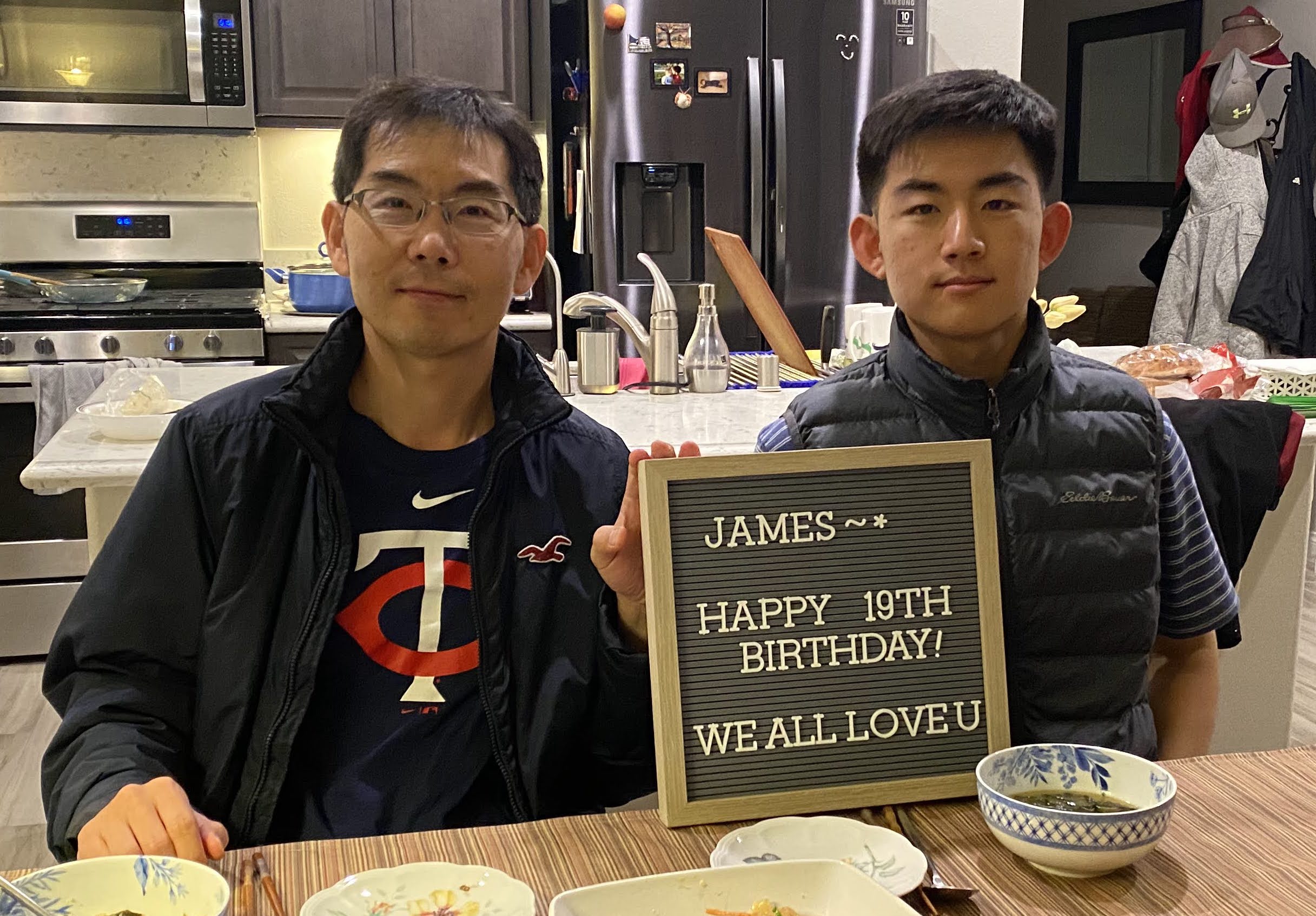 A picture of me and Dad