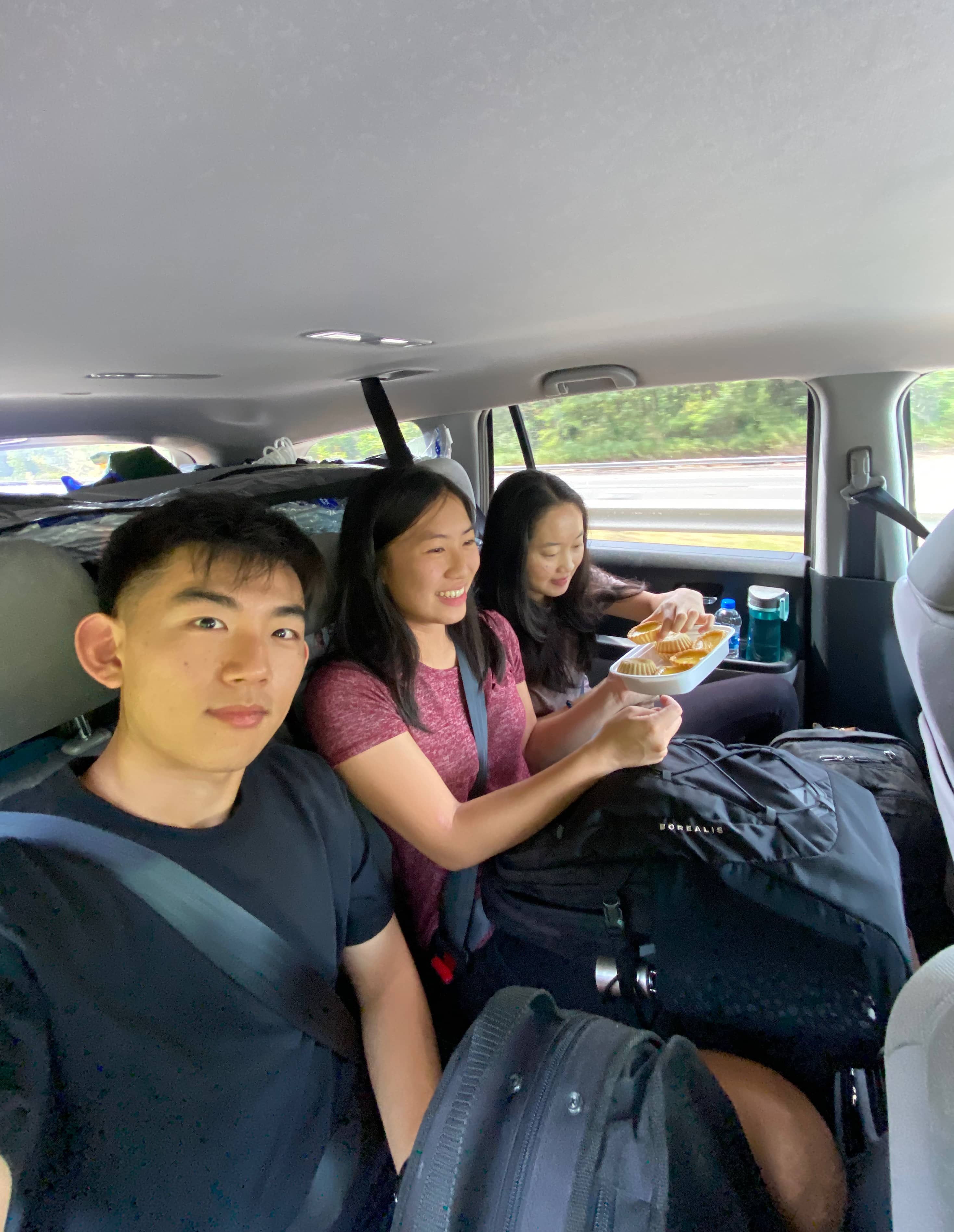Road trip with Grace and Angie