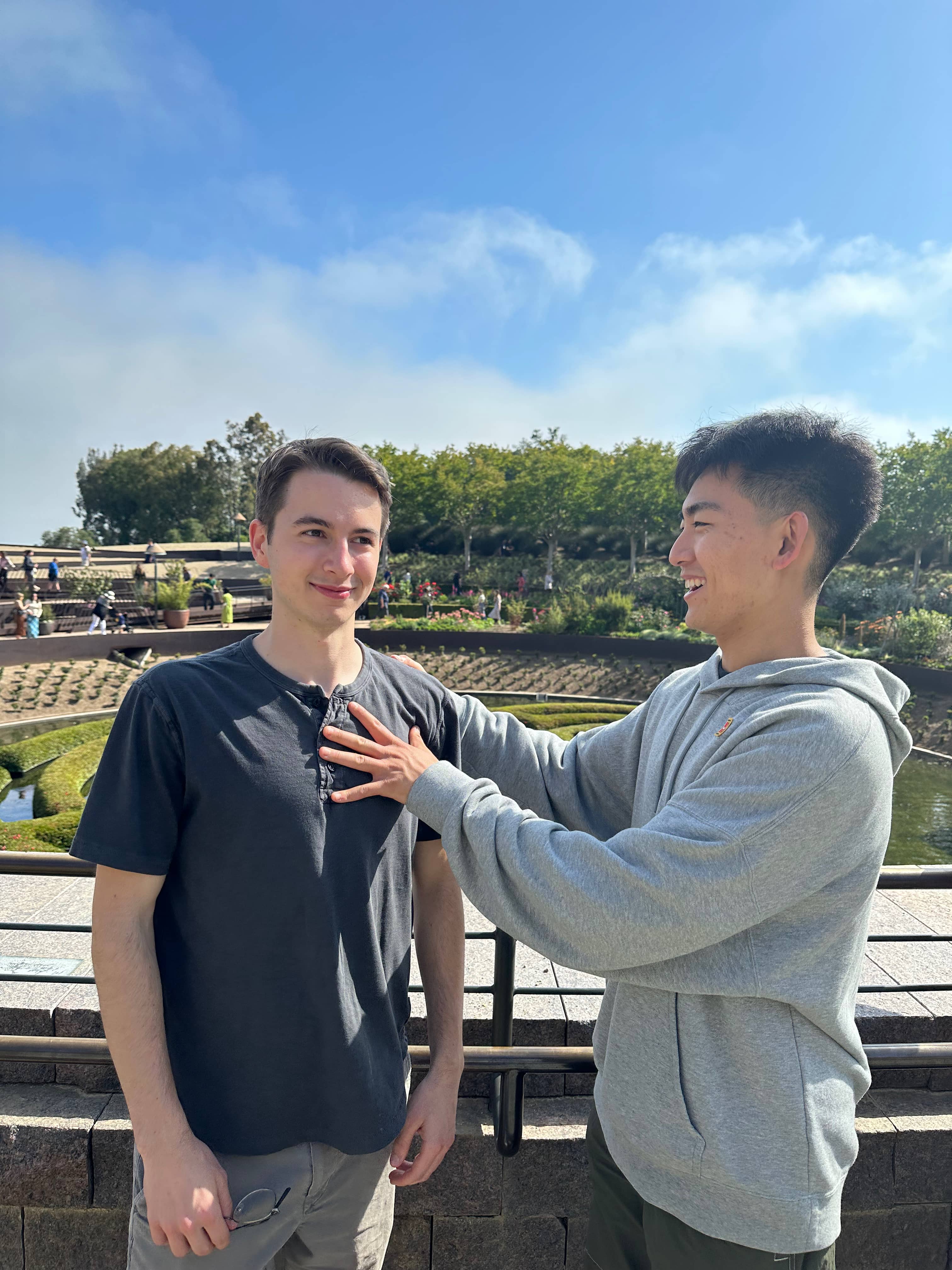 Jonah and Me at the Getty